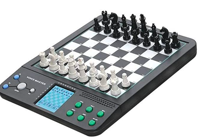 Lexibook Pieza de Mando Elite juego de ajedrez electrónico con teclado sensible al tacto 